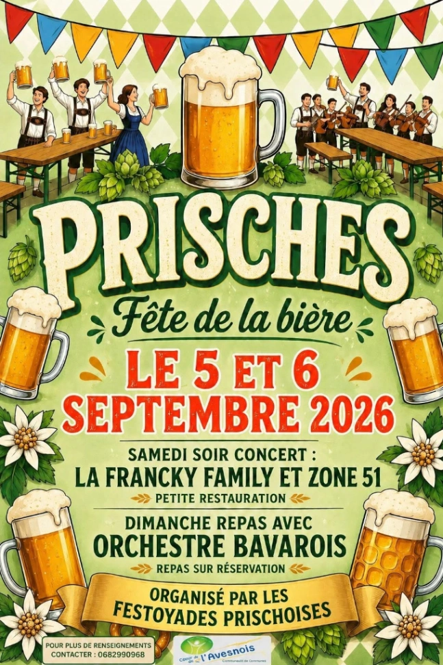 Fête de la bière à Prisches — Événement