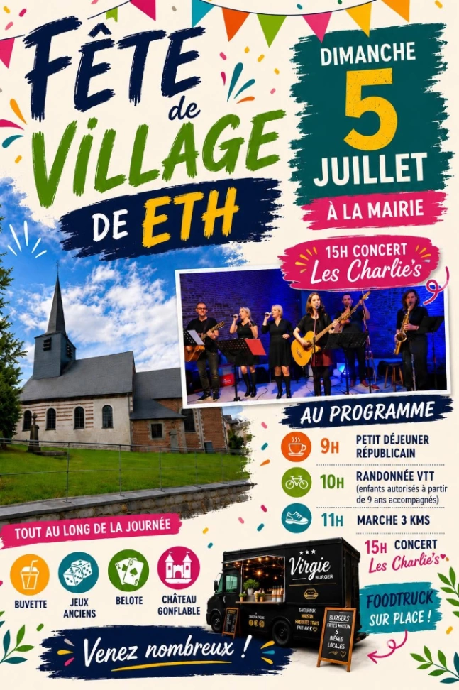 Fête de village à Eth — Événement