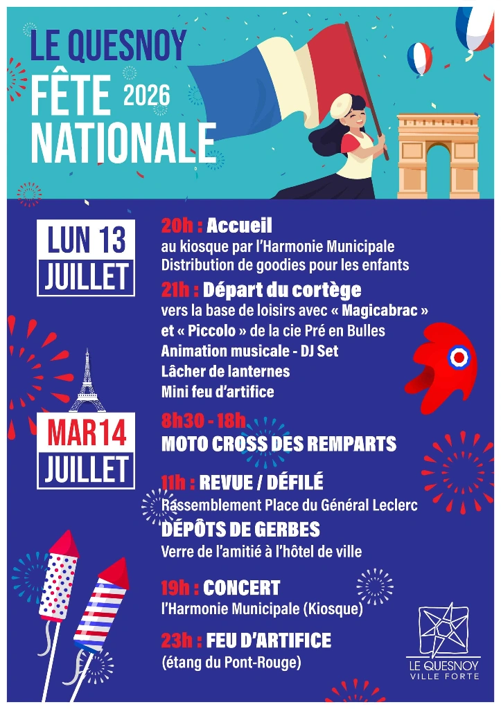 Fête nationale au Quesnoy — Événement
