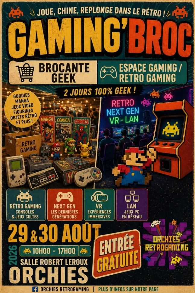 Gaming' broc à Orchies — Événement