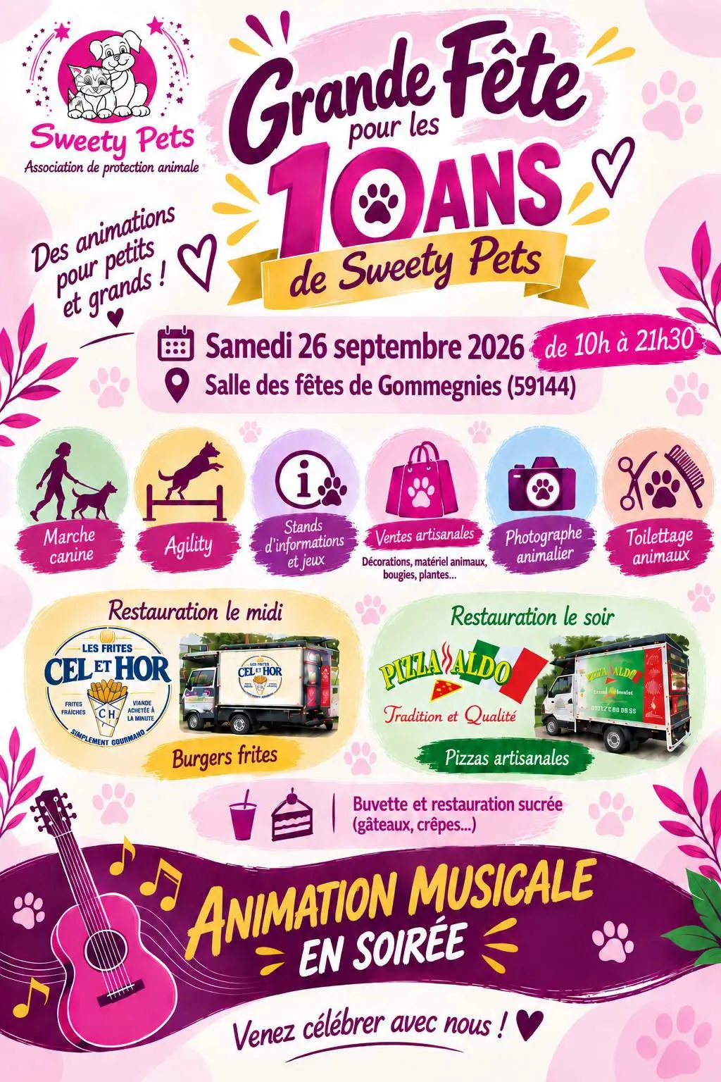 10 ans de Sweety Pets à Gommegnies — Événement