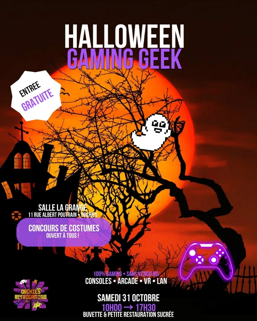 HALLOWEEN GAMING GEEK 2026 à Orchies — Événement