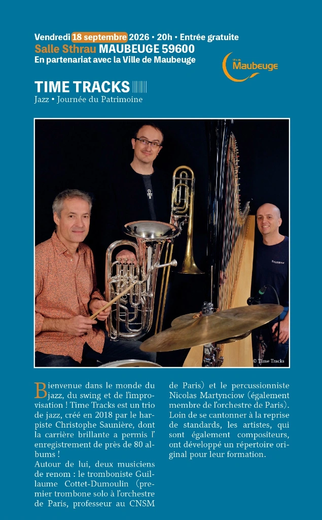 Harpe en Avesnois: Concert de jazz à Maubeuge — Événement