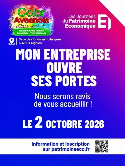 Journées du Patrimoine Economique : Color Avesnois à Feignies — Événement