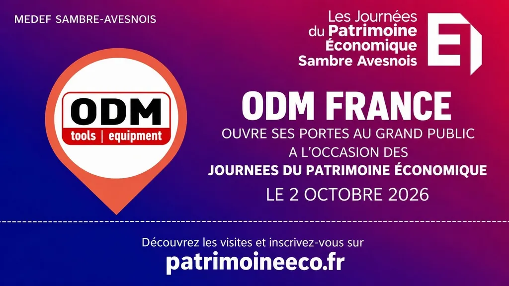 Journées du Patrimoine Economique : ODM-Outilac France à Hautmont — Événement