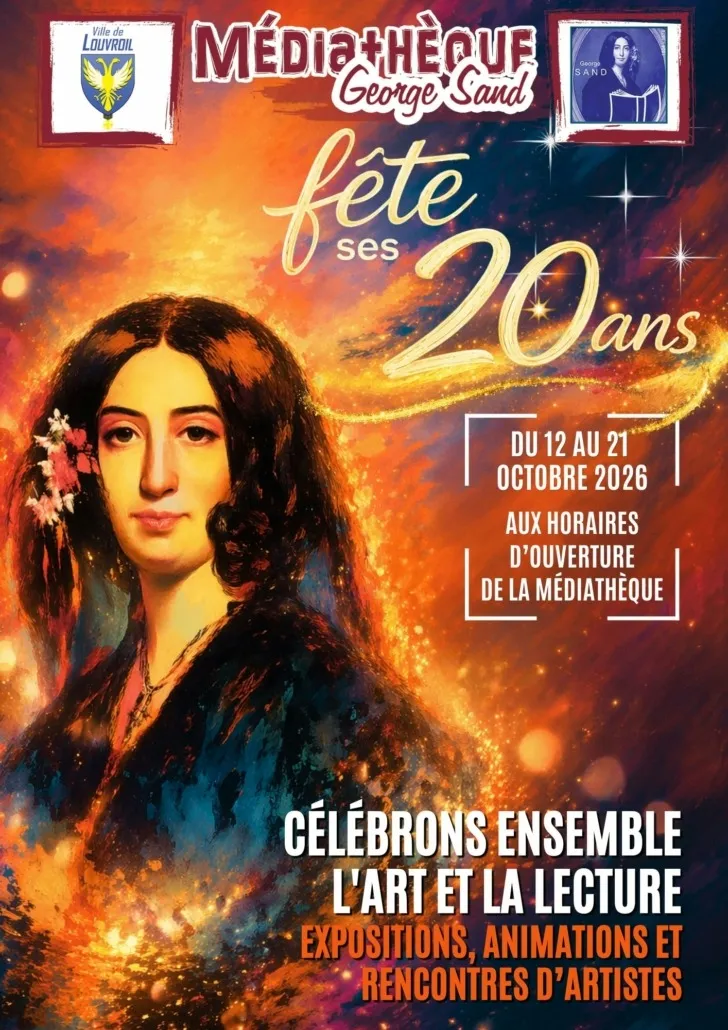 La Médiathèque George Sand fête ses 20 ans à Louvroil — Événement
