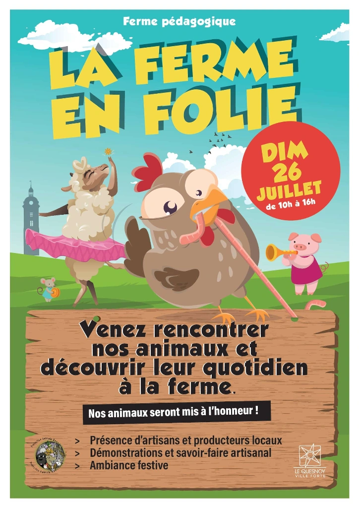 La ferme en folie au Quesnoy — Événement