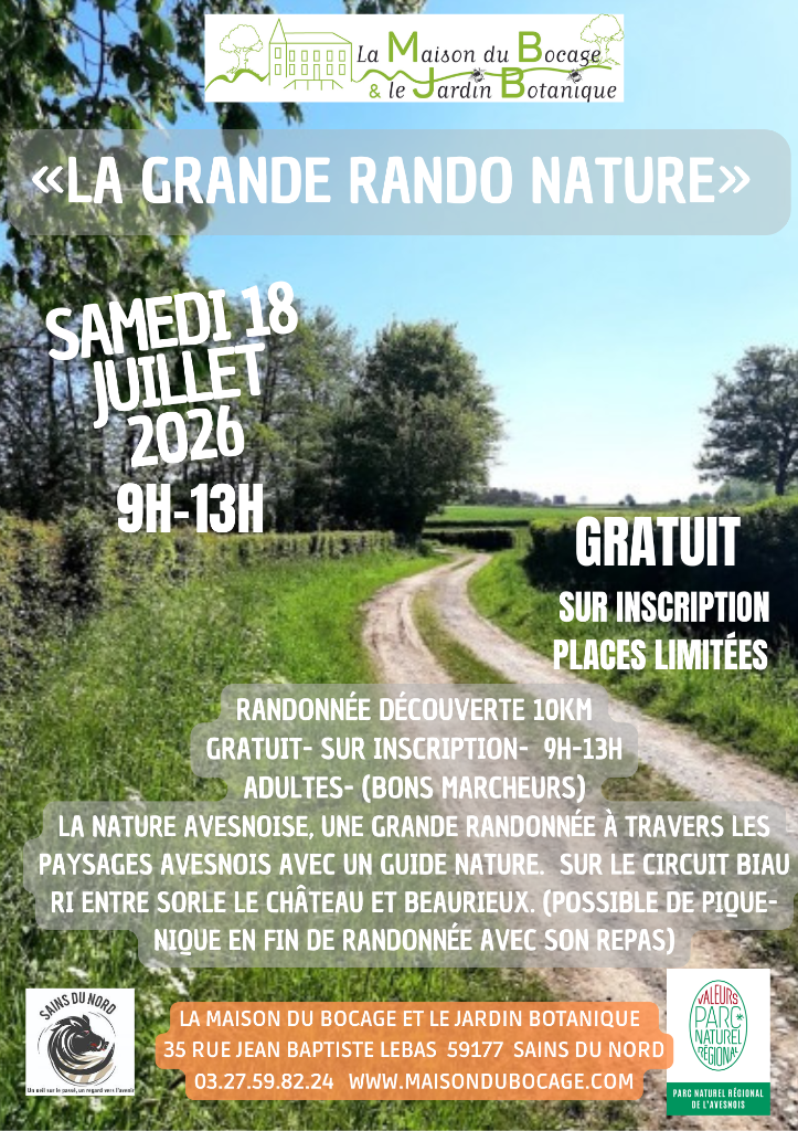 «La grande rando nature» à Solre-le-Château — Événement