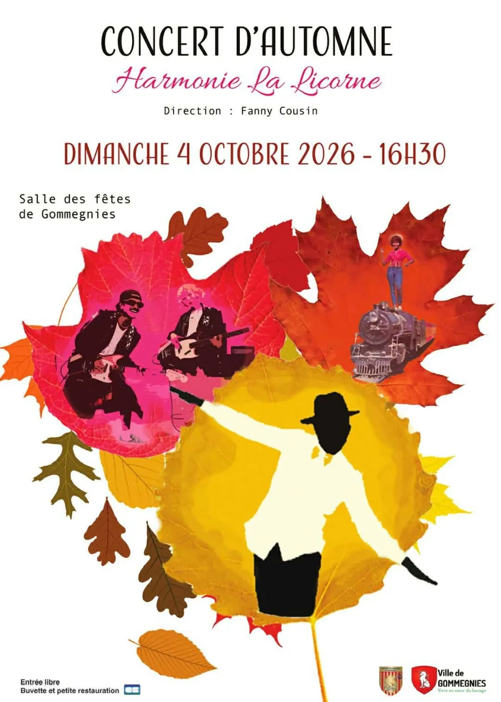 Le grand concert d'automne de La Licorne à Gommegnies — Événement