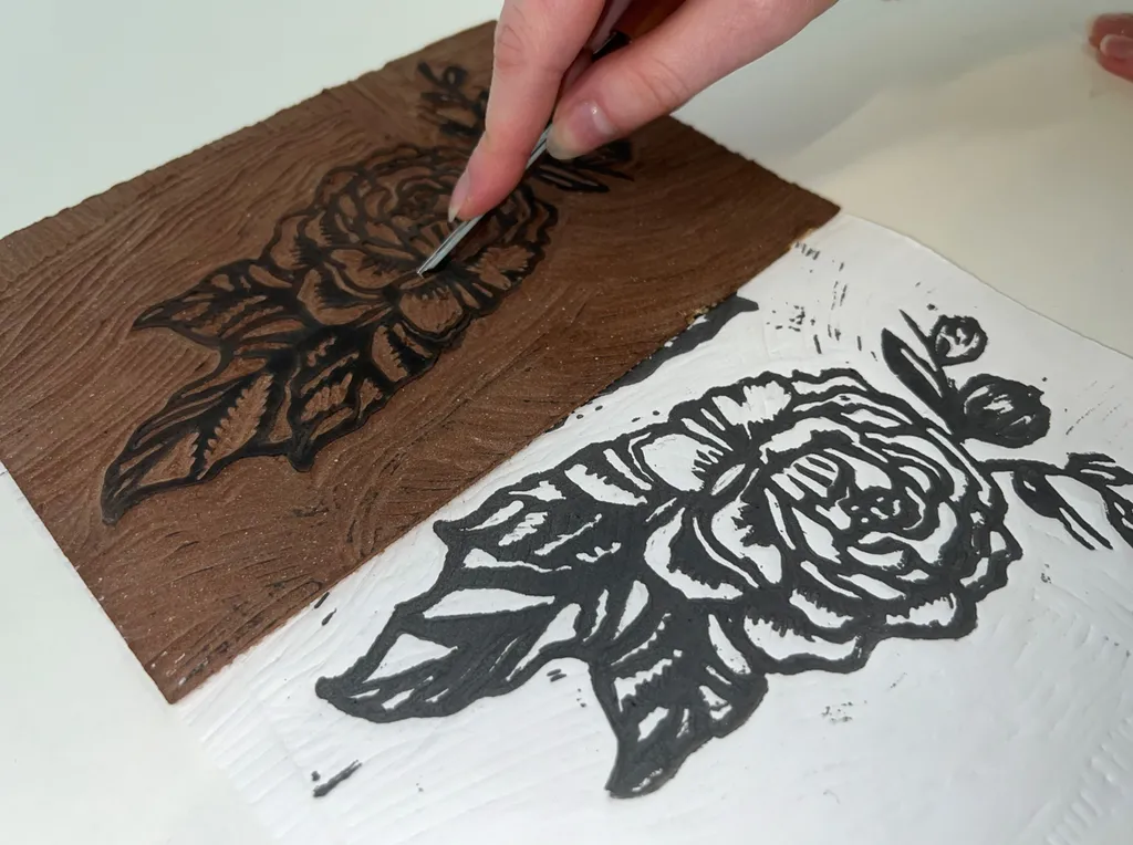 Ateliers adultes: Linogravure à Sars-Poteries — Événement