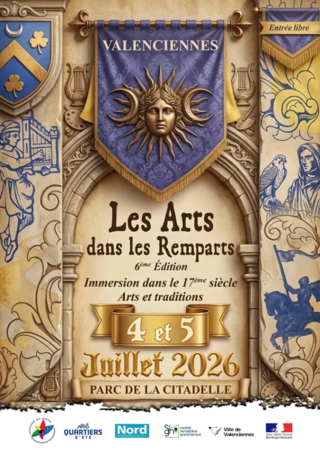 Les arts dans les remparts à Valenciennes — Événement