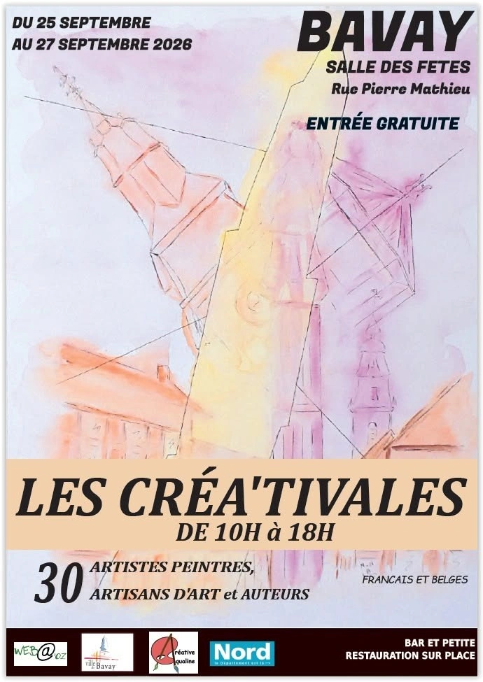 Les Créa'tivales à Bavay — Événement