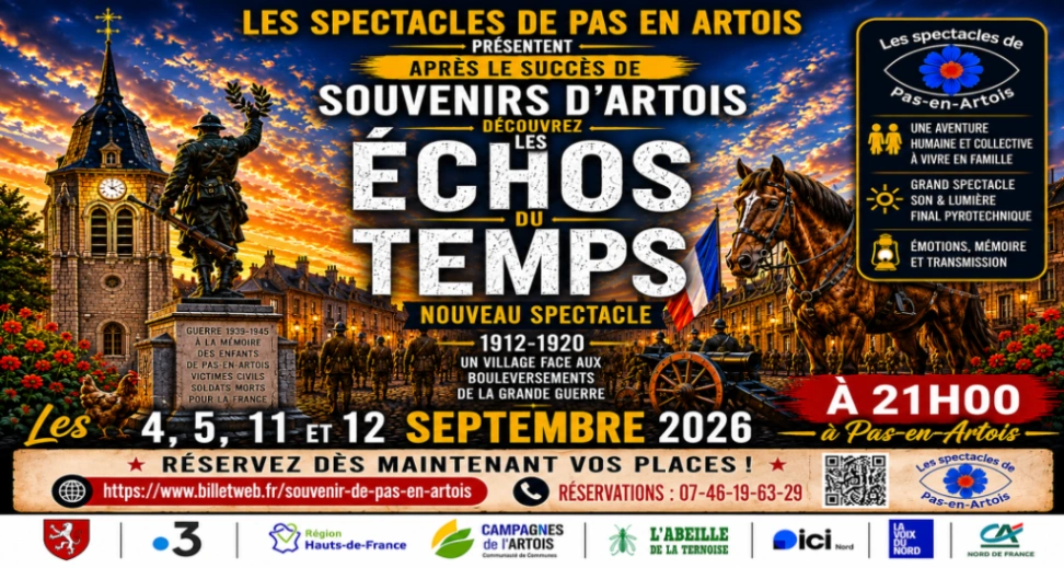 Les Echos du Temps à Pas-en-Artois — Événement