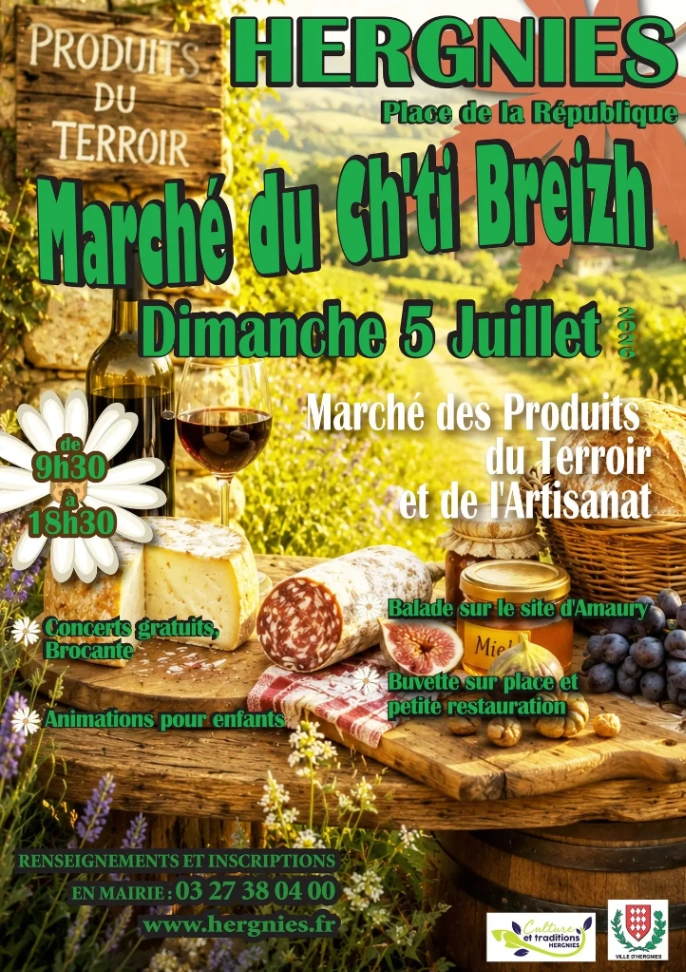 Marché Chti Breizh à Hergnies — Événement