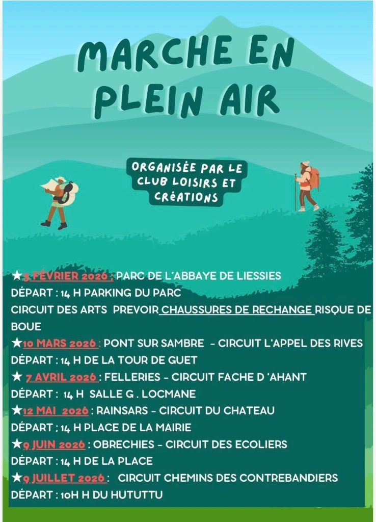 Marche en plein air à Ohain — Événement
