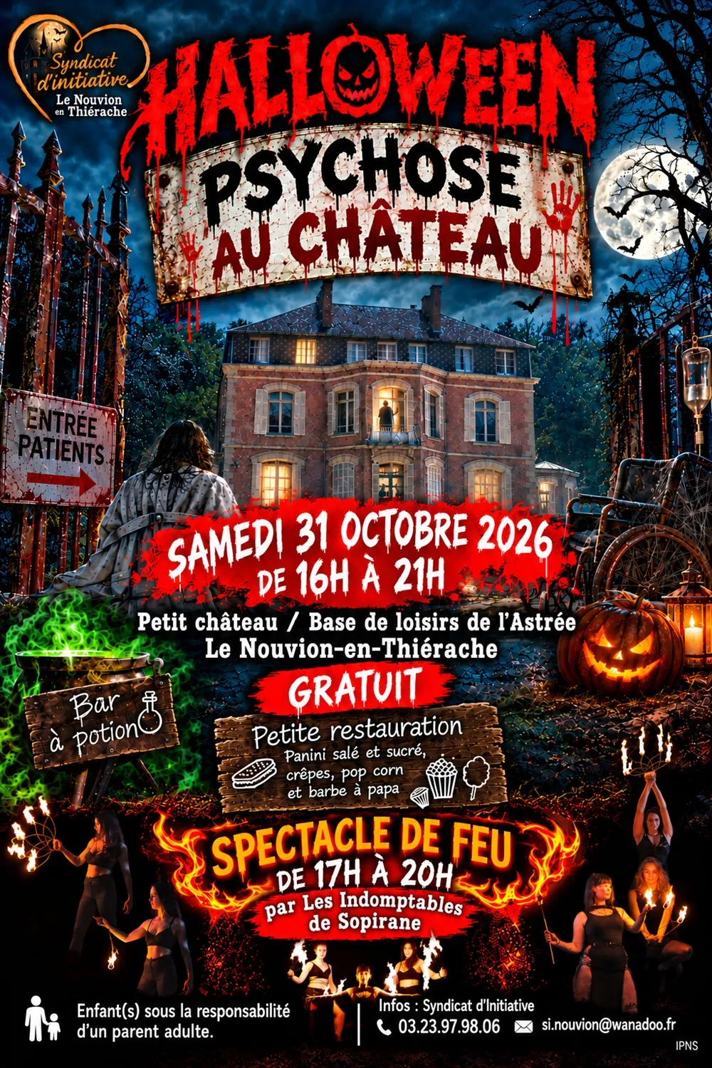 Hallowe'en: Psychose au Château au Nouvion-en-Thiérache — Événement