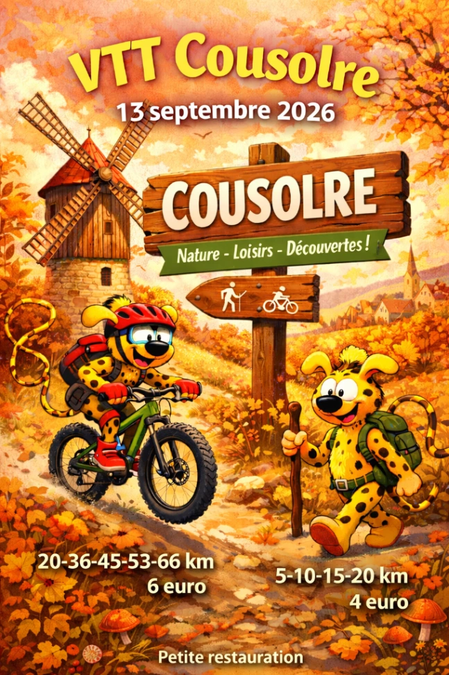 Randonnée pédestre et VTT de la rentrée à Cousolre — Événement