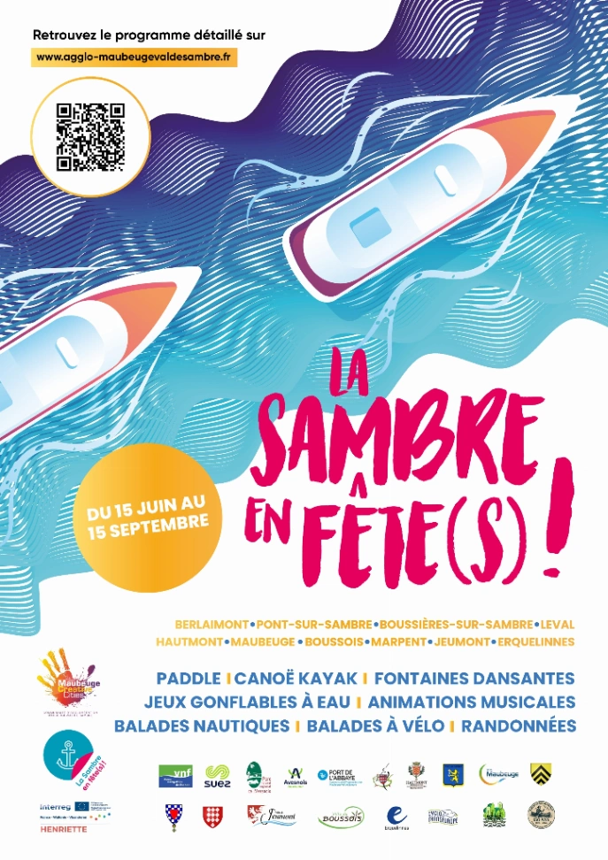 Sambre en fête: Rando vélo - Balade franco-belge à Maubeuge — Événement