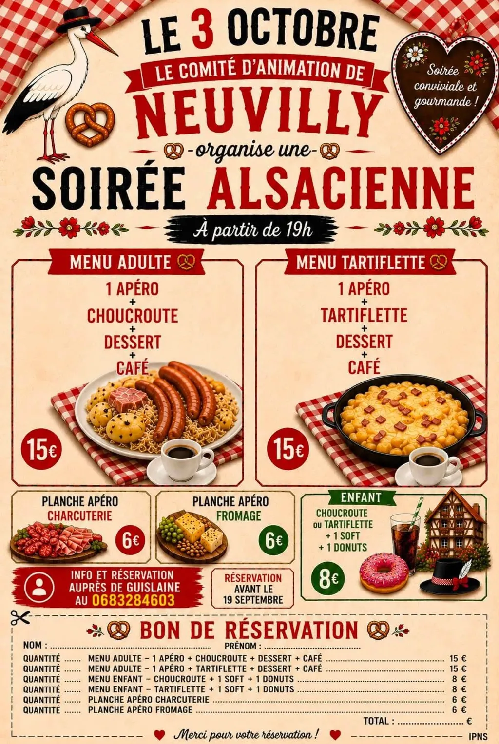 Soirée Alsacienne à Neuvilly — Événement