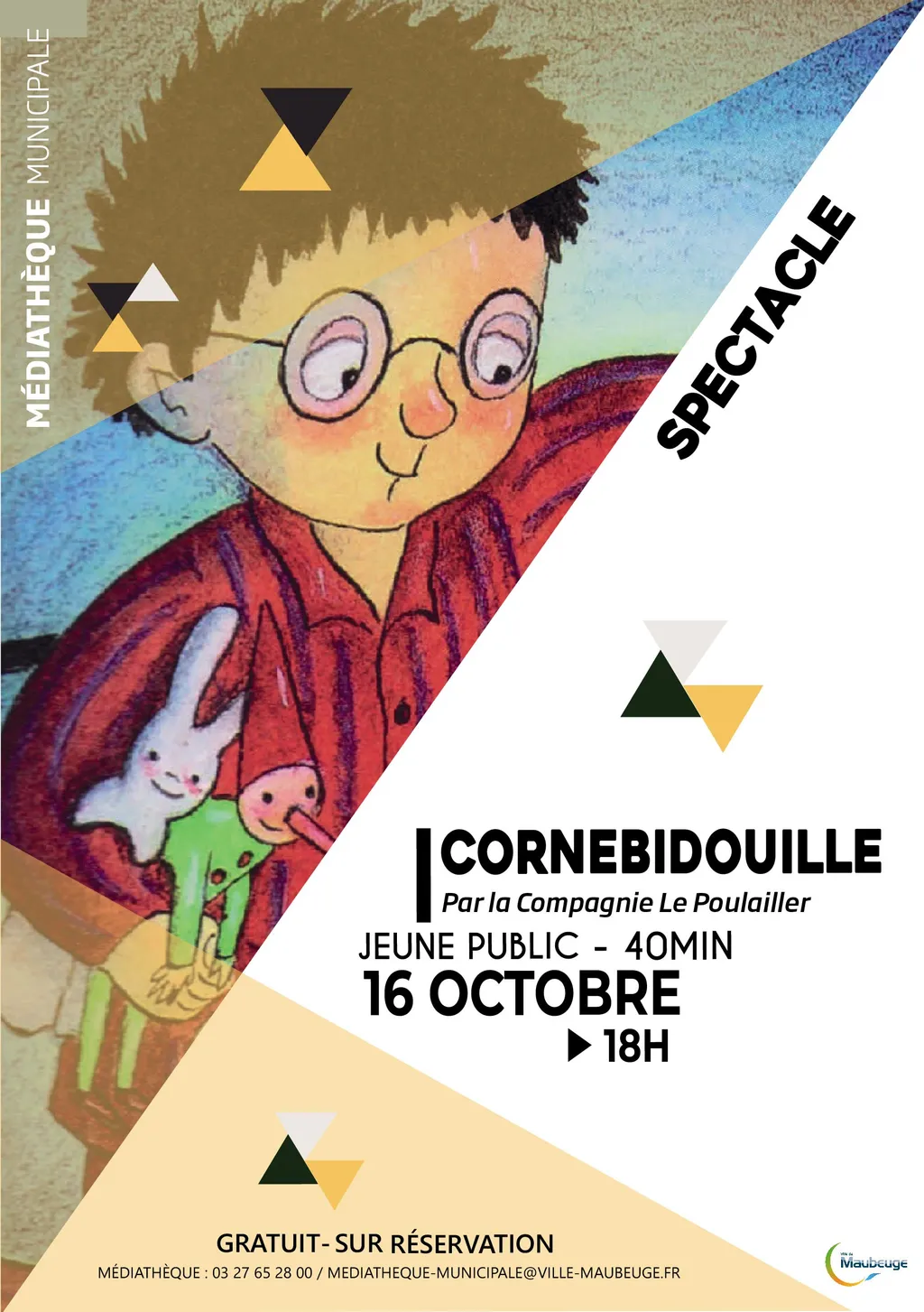 SPECTACLE : Cornebidouille à Maubeuge — Événement