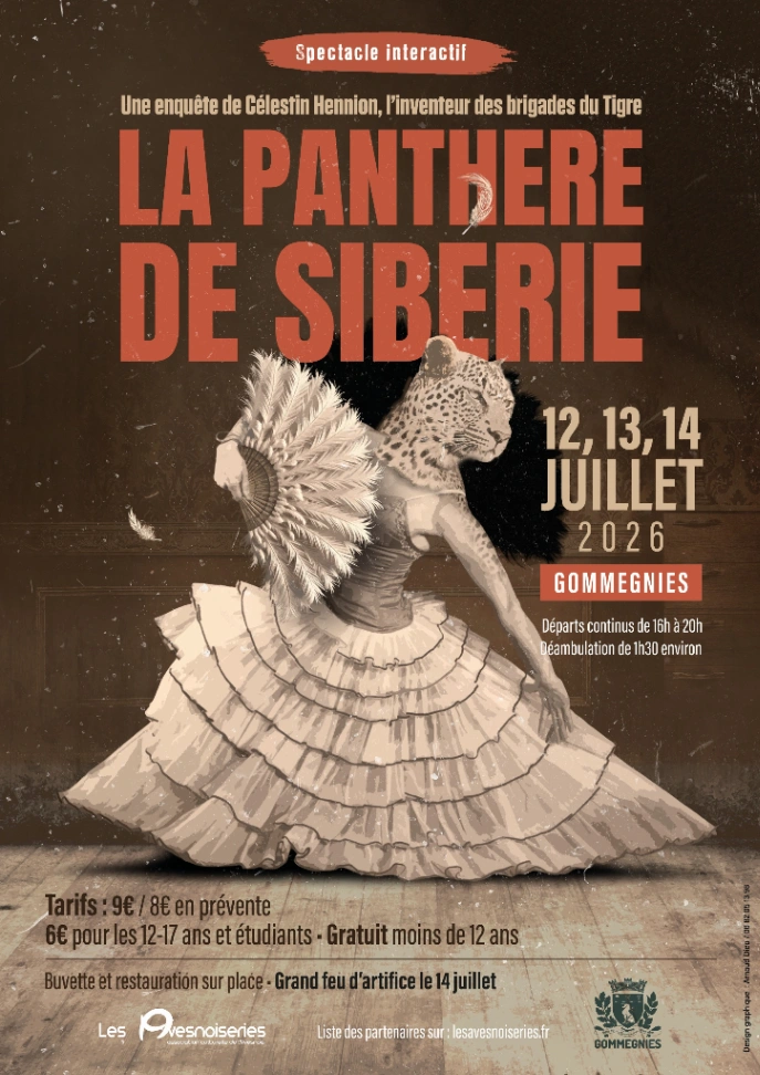Spectacle interactif: La Panthère de Sibérie à Gommegnies — Événement