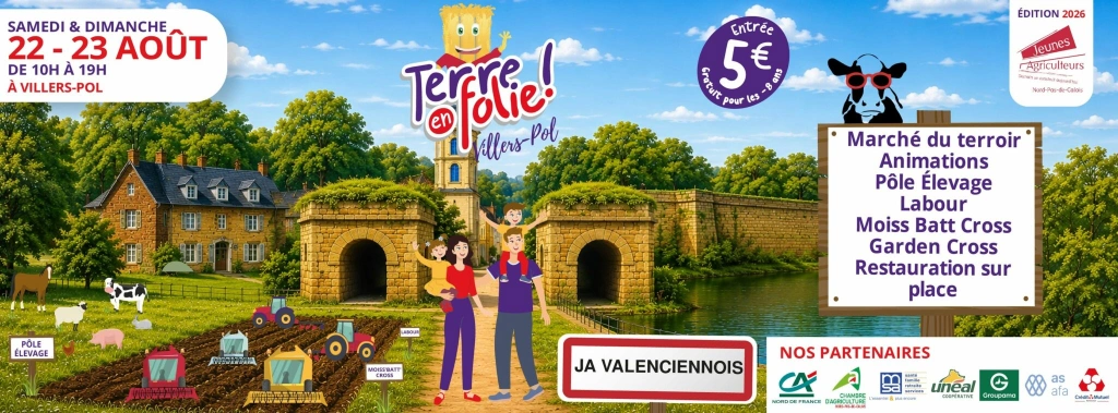 Terre en Folie 2026 à Villers-Pol — Événement