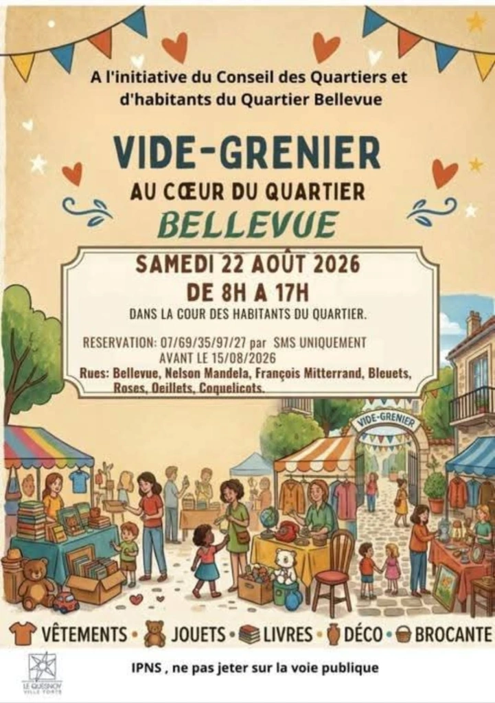 Vide-grenier au Quesnoy — Événement