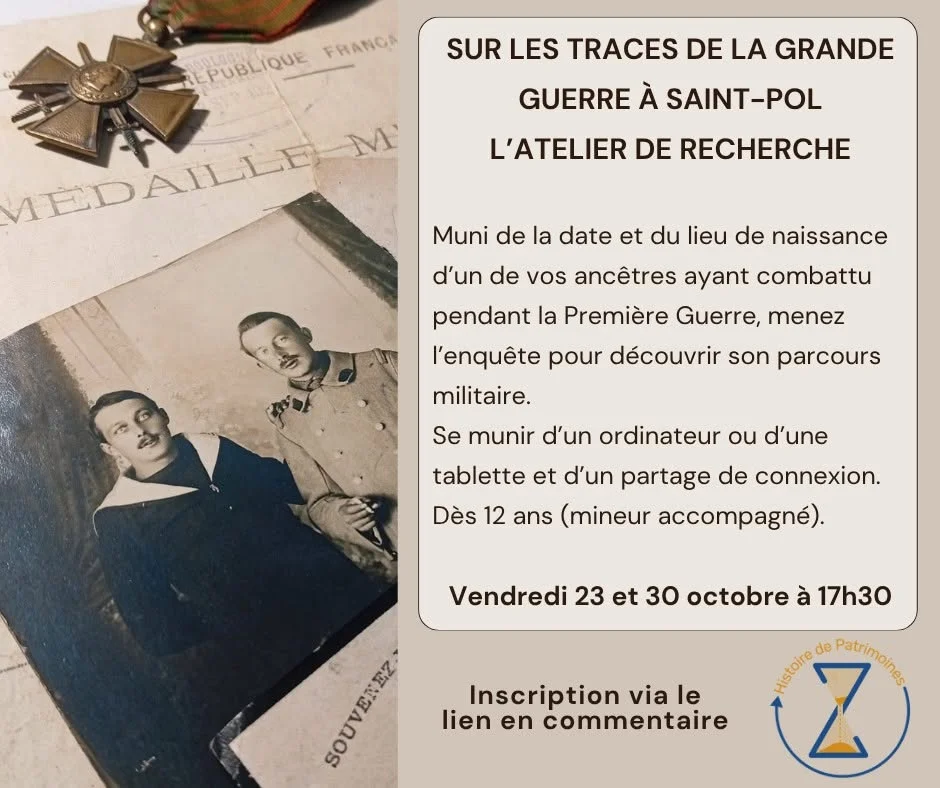Visite: Sur les traces de la Grande Guerre à Saint-Pol-sur-Ternoise — Événement