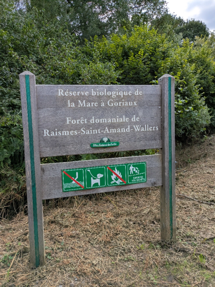 La Mare à Goriaux à Raismes — Lieu