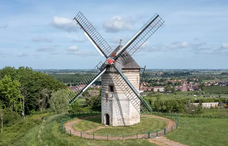 Moulin de Watten — Lieu