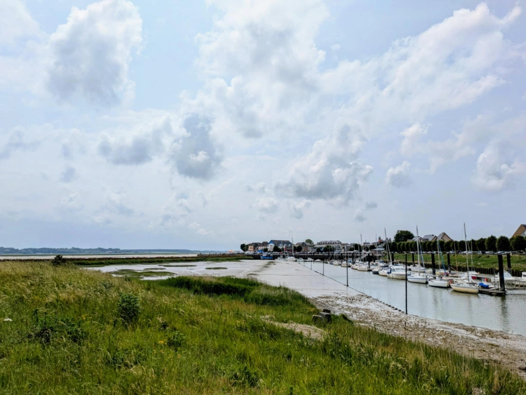 Plage du Quai Léonard au Crotoy — Lieu