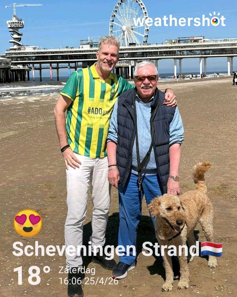 Clear night weather in Den Haag, 14°C — April 25, 2026 (community photo)