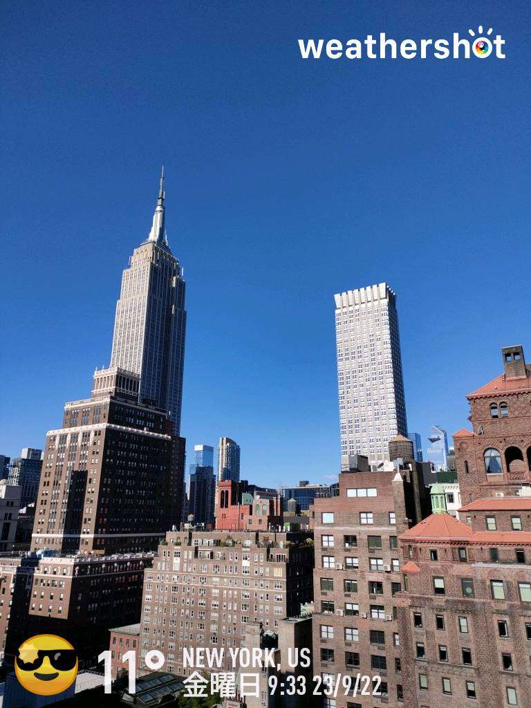 Weather photo from New York City