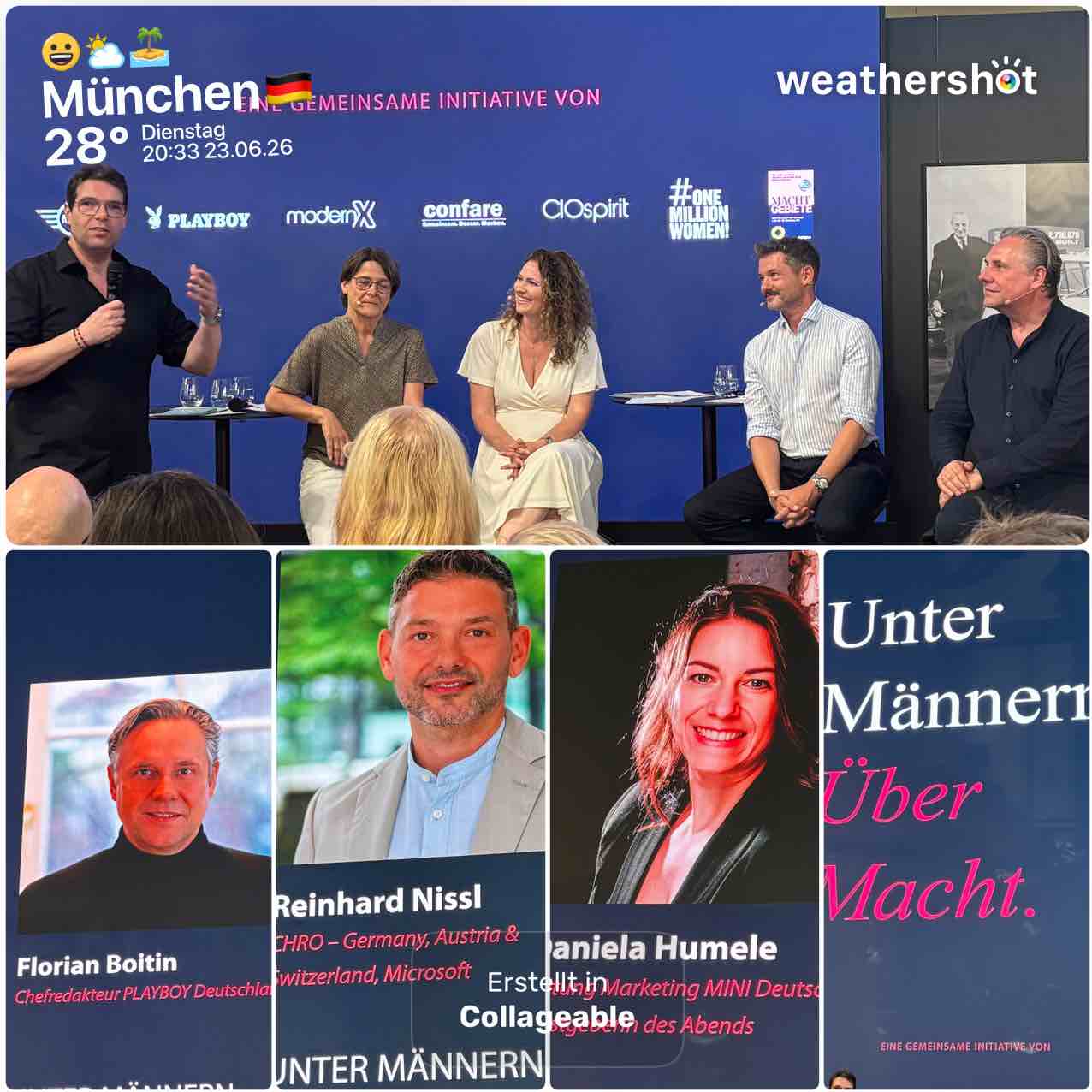 Weather in München, 28°C — June 23, 2026 (community photo)