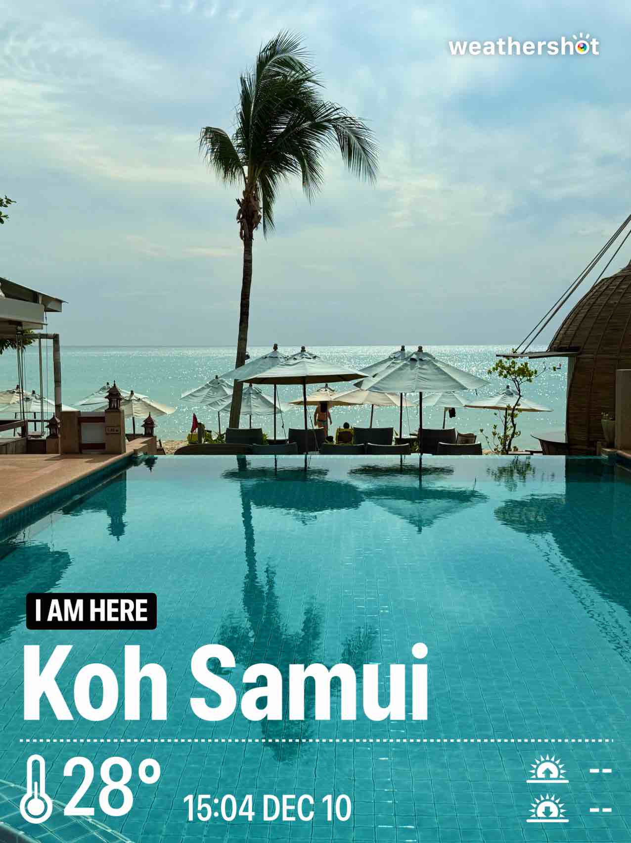 Weather in Amphoe Ko Samui, 0°C — December 10, 2024 (community photo)