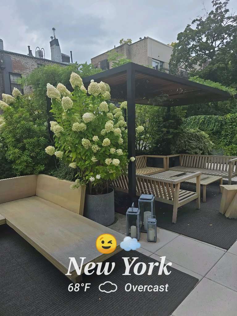 Cloudy weather near New York, 68°F — August 21, 2025 (community photo)