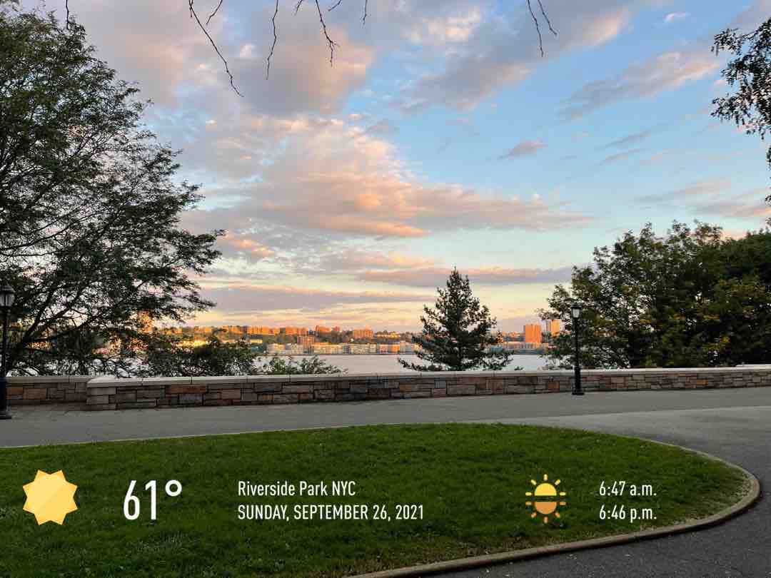 Weather photo from New York City