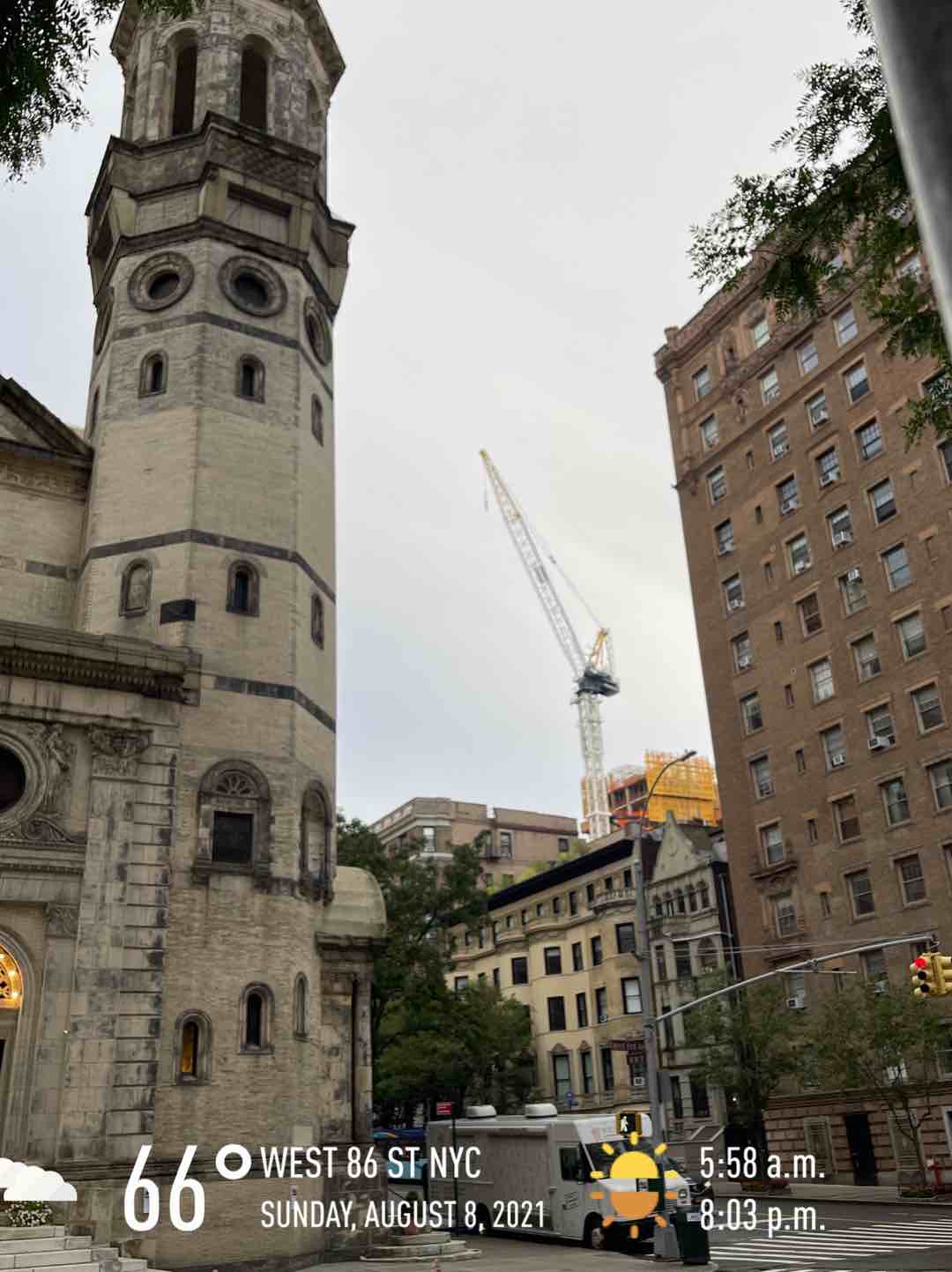 Cloudy weather near New York, 66°F — August 8, 2021 (community photo)