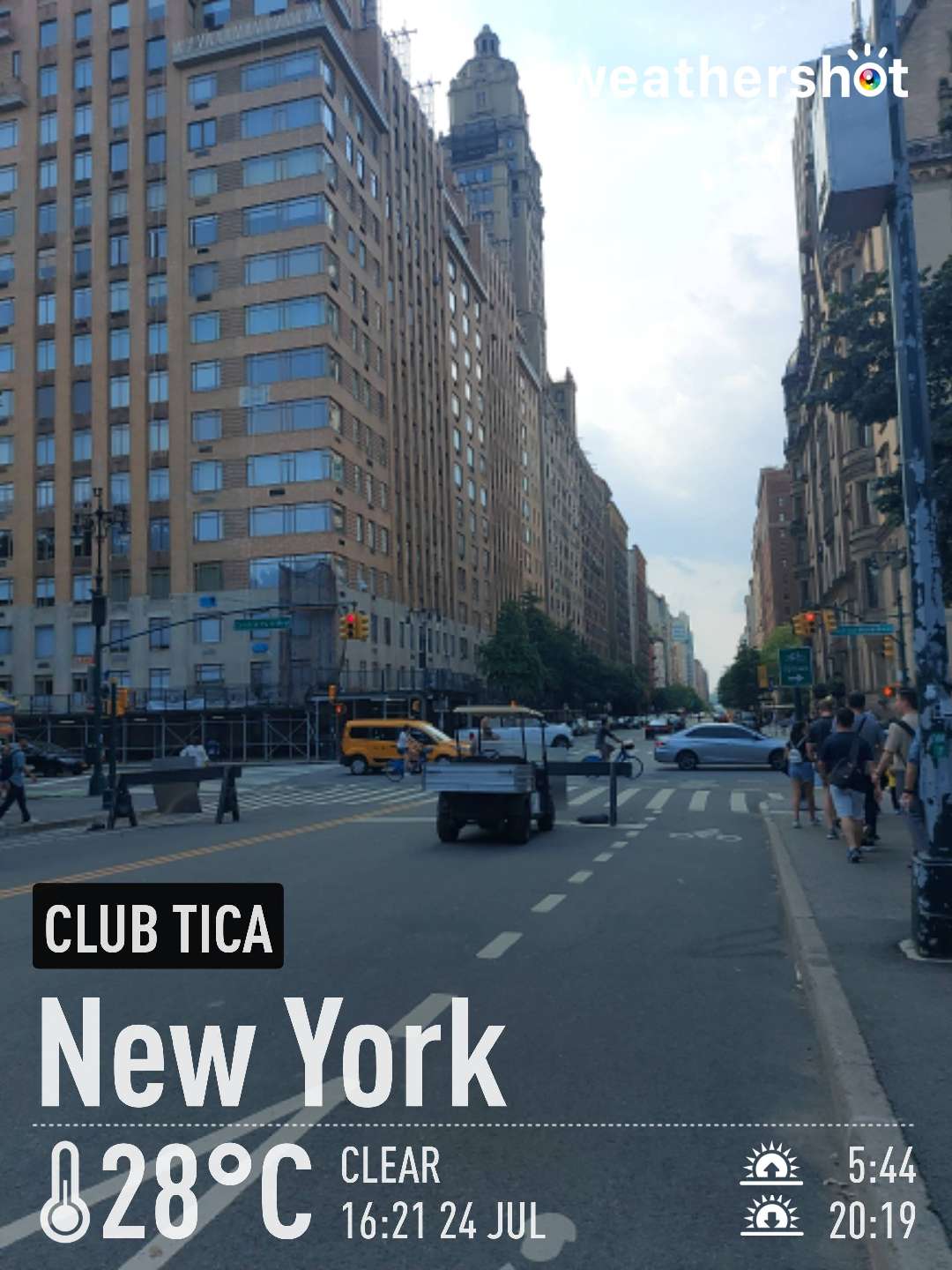 Weather photo from New York City