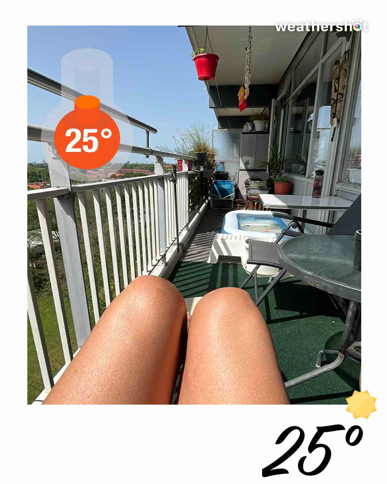 Clear weather in Den Haag, 25°C — May 23, 2026 (community photo)