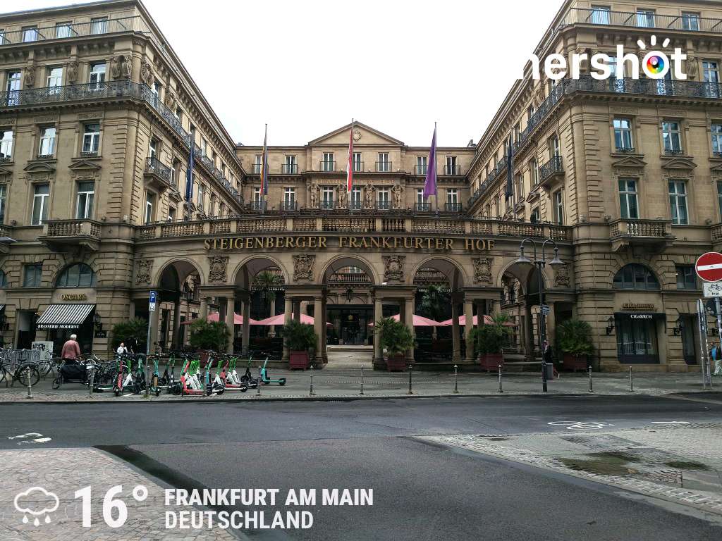Rainy weather in Frankfurt am Main, 16°C — September 9, 2025 (community photo)