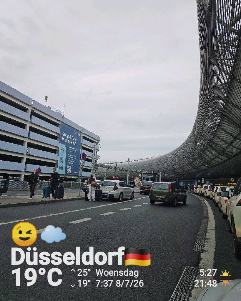 Wetter in Düsseldorf: bewölkt, 19°C – 8. Juli 2026 (Community-Foto)