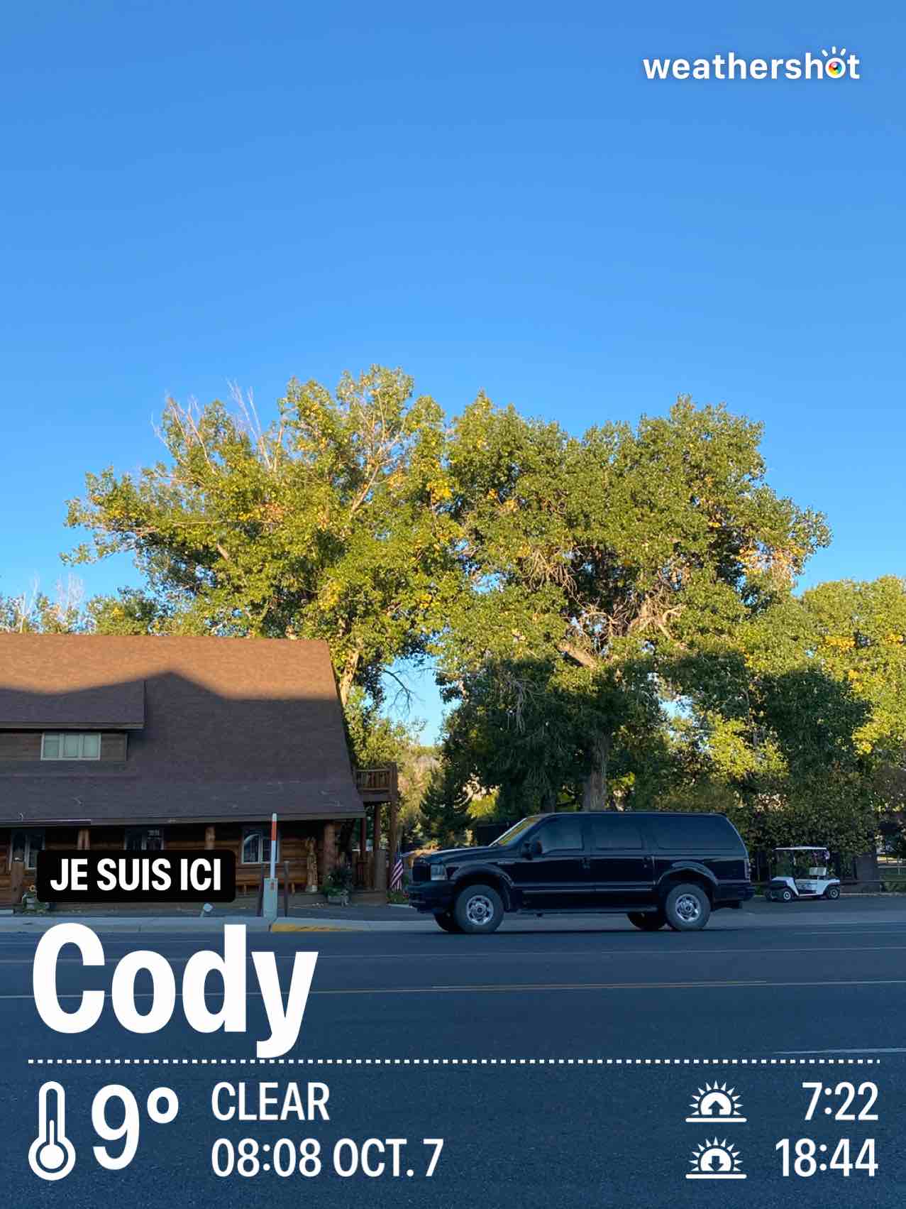 Weather photo from Cody