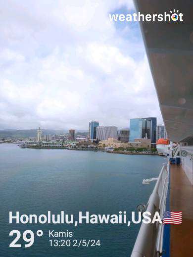 Weather in Honolulu — May 2, 2024 (community photo)
