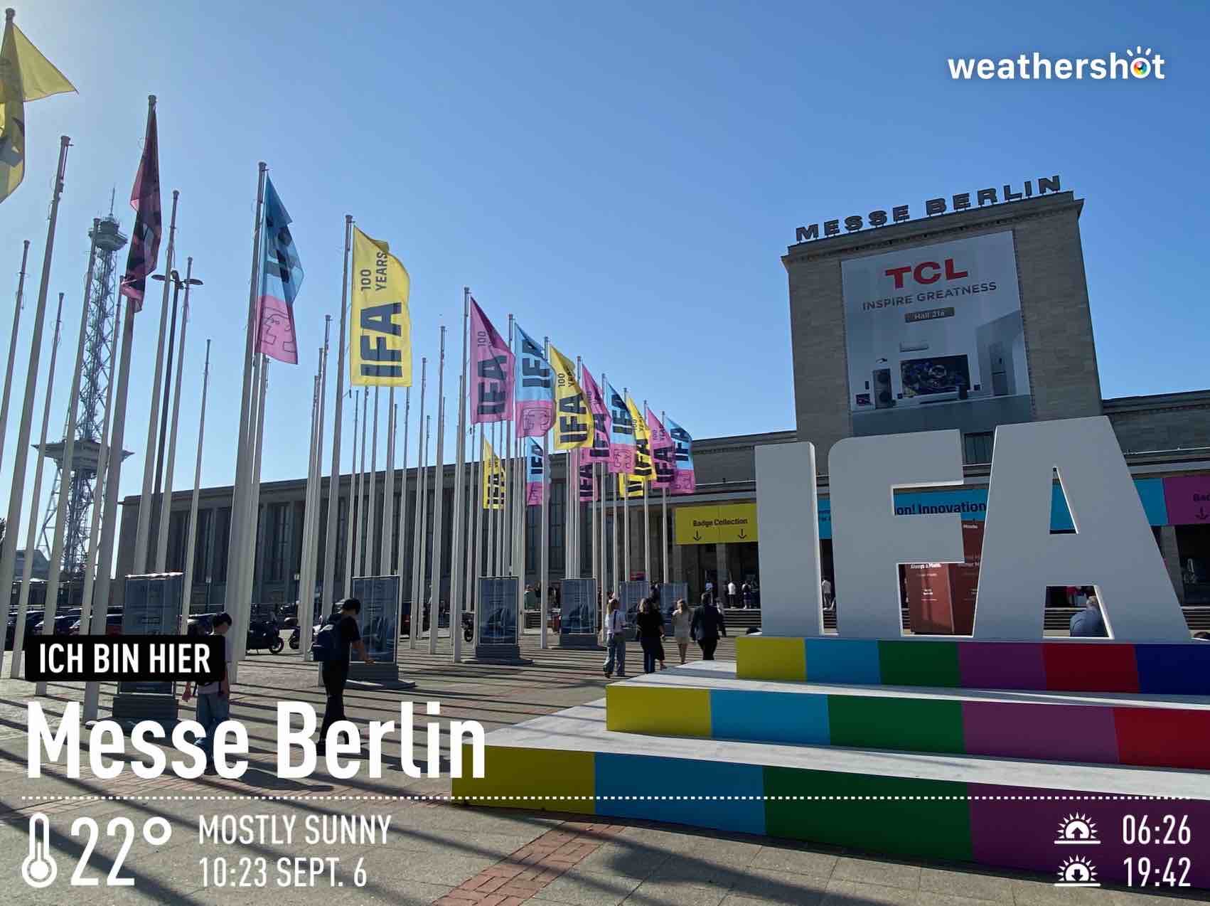 Weather near Berlin, 22°C — September 6, 2024 (community photo)