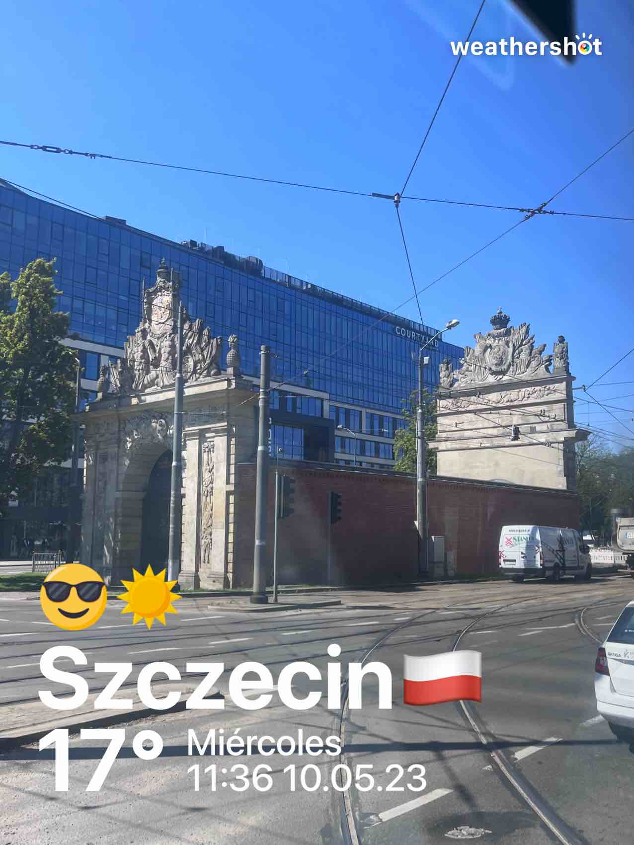 Weather photo from Szczecin