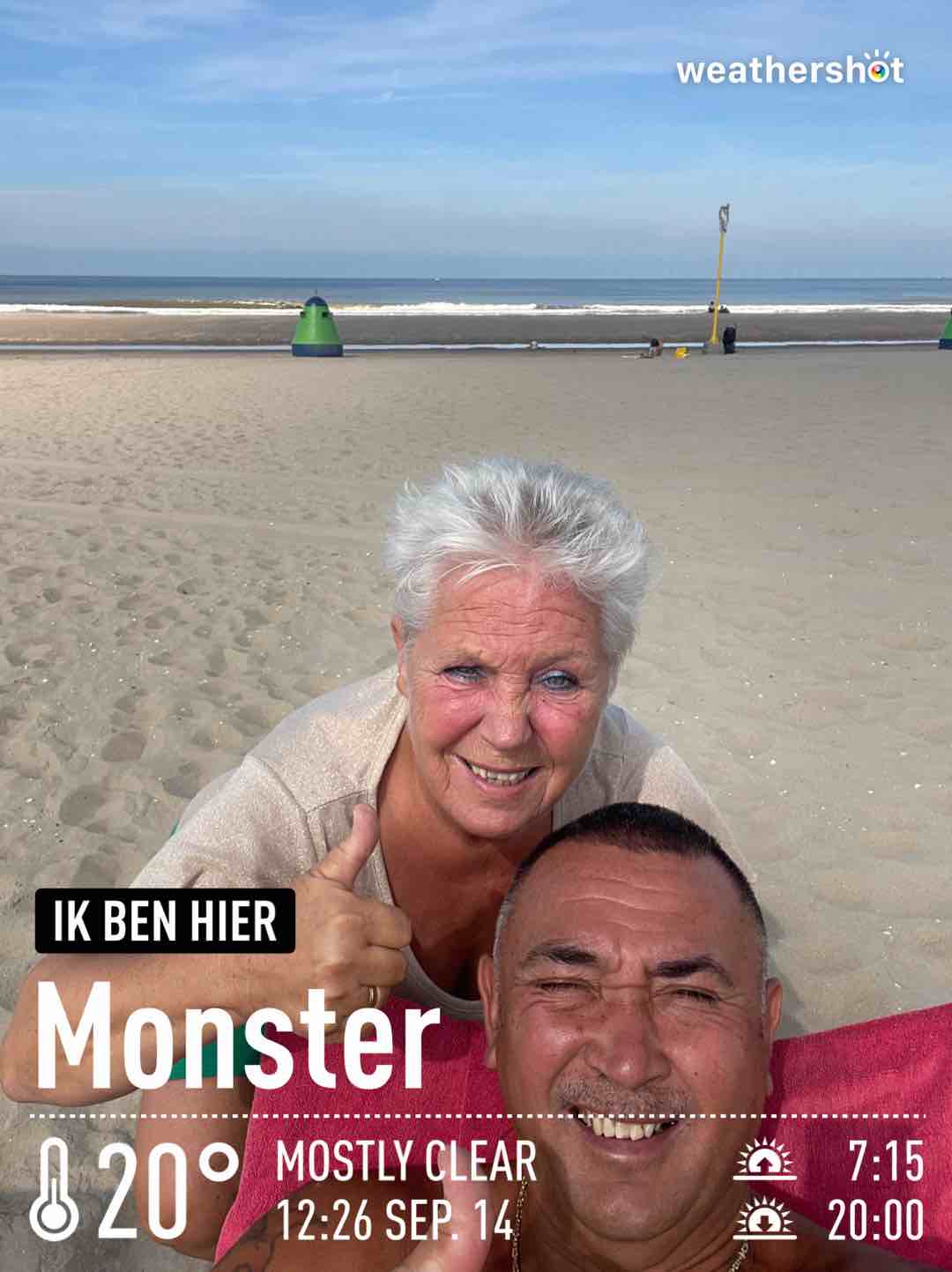 Weather in Monster, 20°C — September 14, 2023 (community photo)