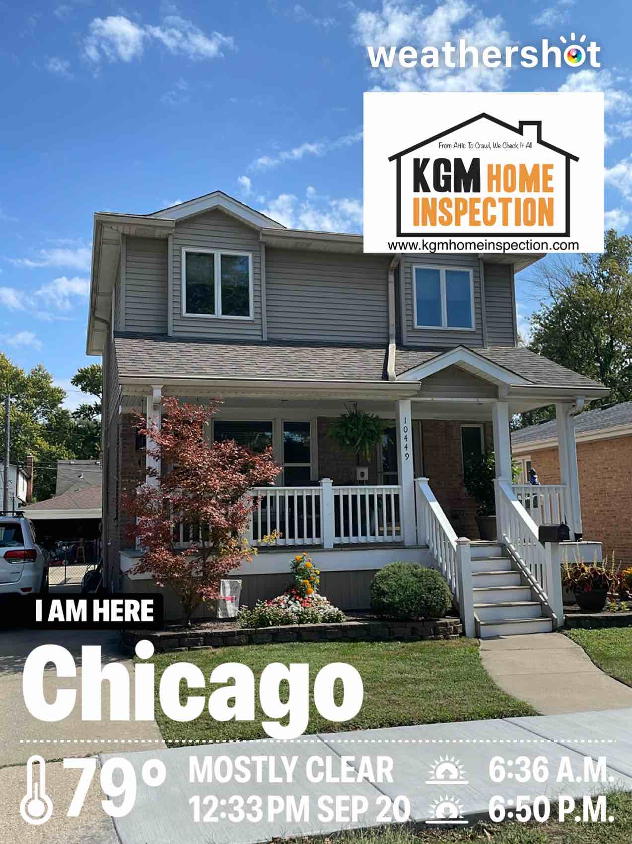 Weather in Chicago, 79°F — September 20, 2024 (community photo)