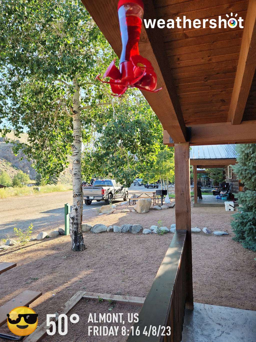 Sunny weather in Almont, 50°F — August 4, 2023 (community photo)