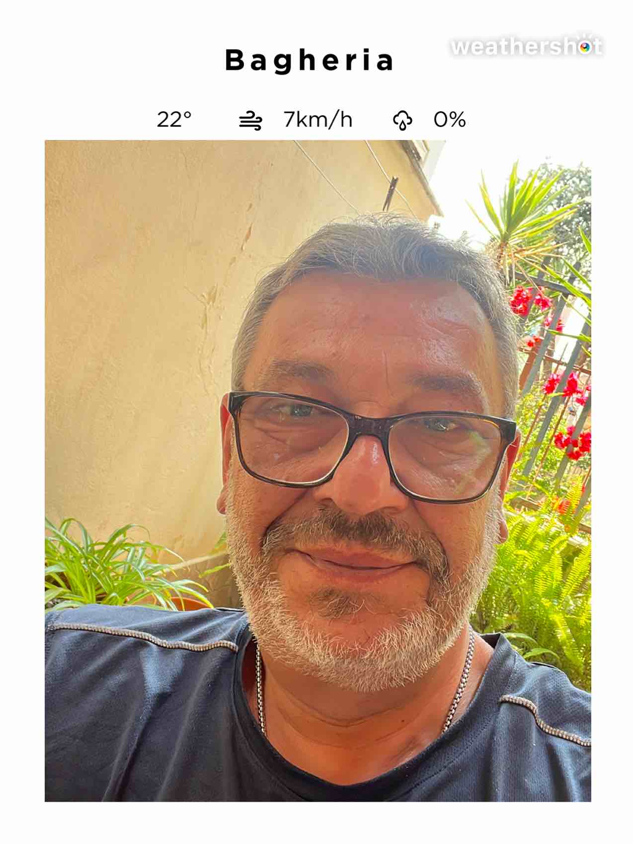 Weather in Ficarazzi, 22°C — May 18, 2025 (community photo)